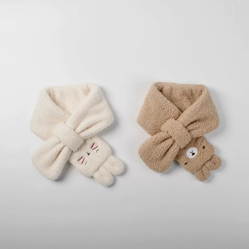 moinmlon Children's keep warm windproof scarf, Korean style