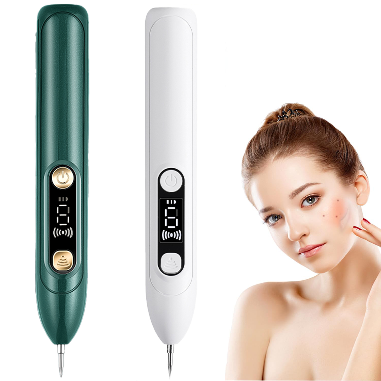 New mole removal pen beauty instrument household portable blue light facial spot scanning and freckle removing instrument acne marks removing melanin beauty instrument