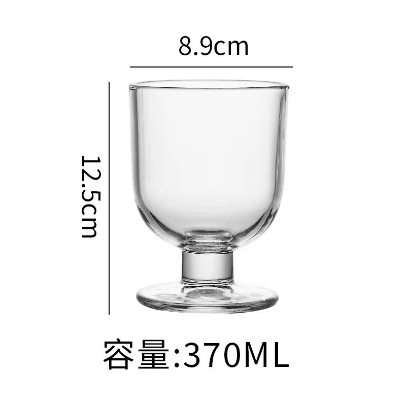Blow-legged dessert cup【370ml】
