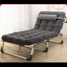 加固折叠床多功能办公室午睡躺椅家用单人床简易床陪护行军床