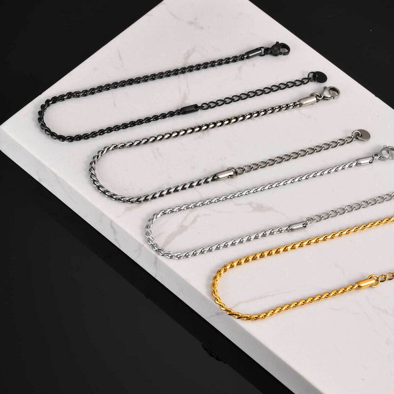 bracelets stainless steel simple bracelet men's jewelry wholesale spring water BR2029 bracelets stainless steel simple bracelet men's jewelry wholesale spring water BR2029