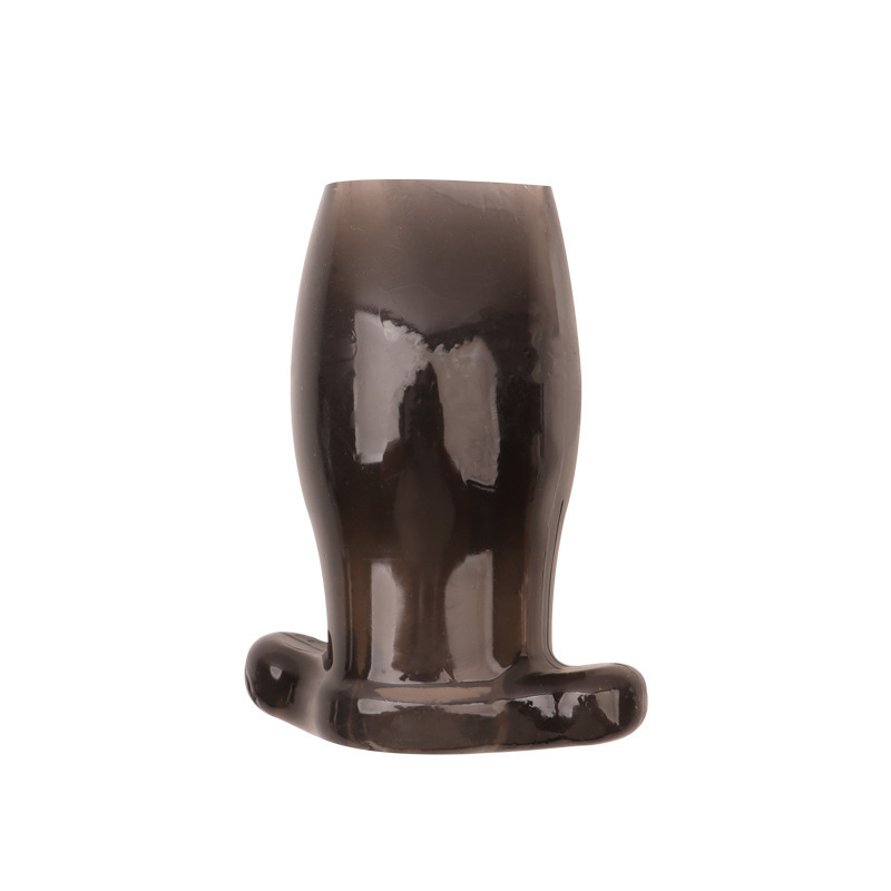 High-Transparency Hollow Anal Plug, TPE Enema-Friendly Design, Large Size — detail image 3