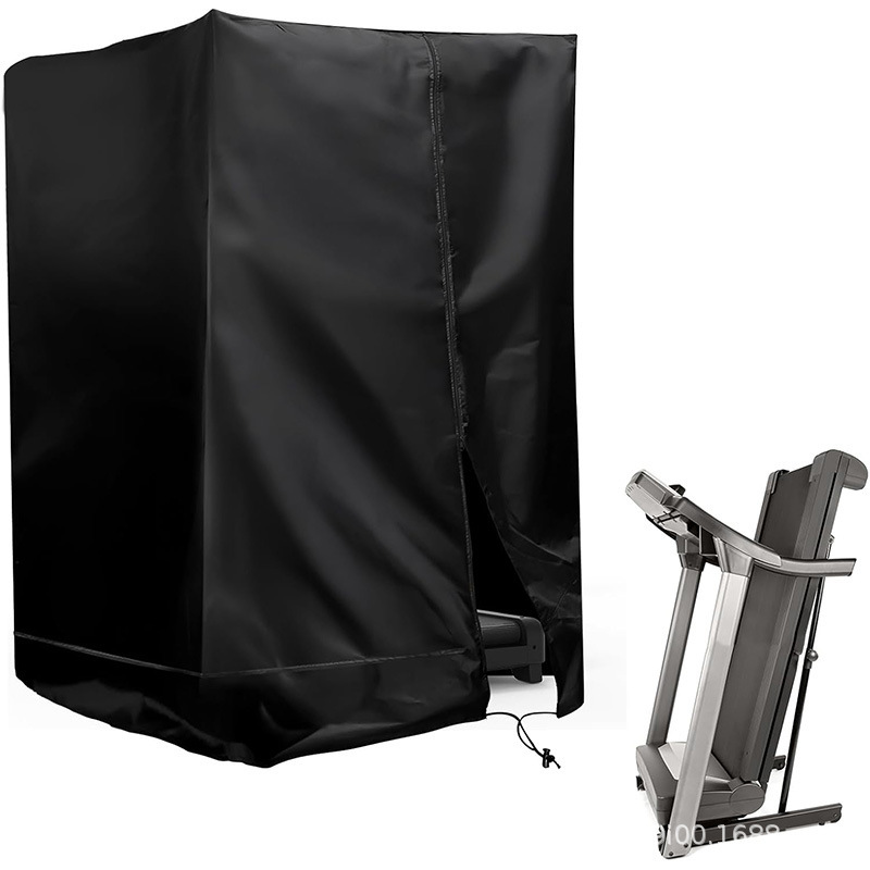Cross-Border Supply, Foldable Treadmill Cover, Dustproof and Waterproof Cover for Jogging Machine, Indoor Fitness Equipment Folding Cover