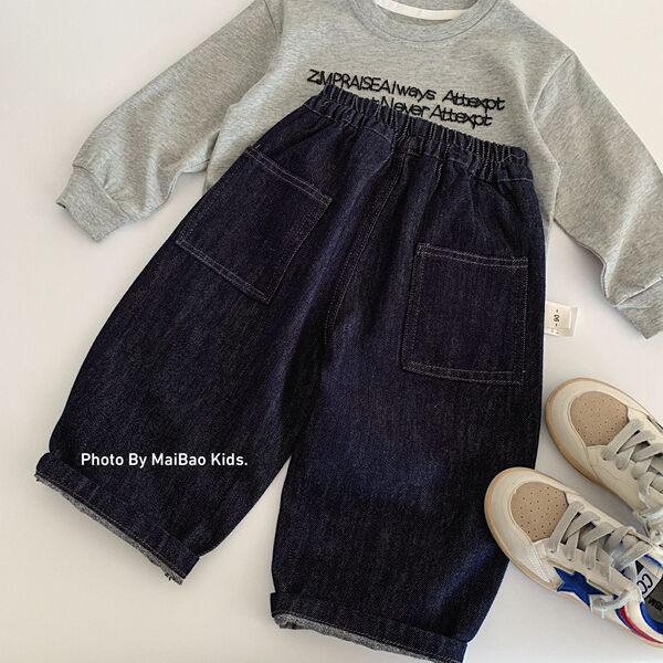 Children's autumn jeans
