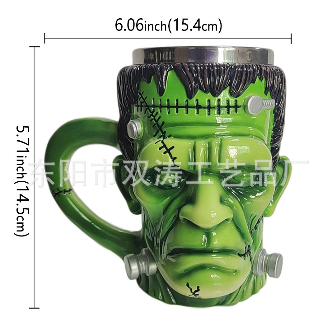 2025 explosión transfronteriza personalidad creativa fabricante de tazas de resina ecológicas tazas de agua tazas de regalo especiales tazas al por mayor