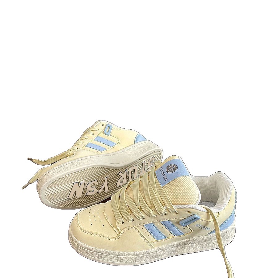 Zapatos de pan ligeros casuales para mujeres dopamina de entrenamiento de skate 2025 nuevo otoño coreano zapatos de nicho para mujeres