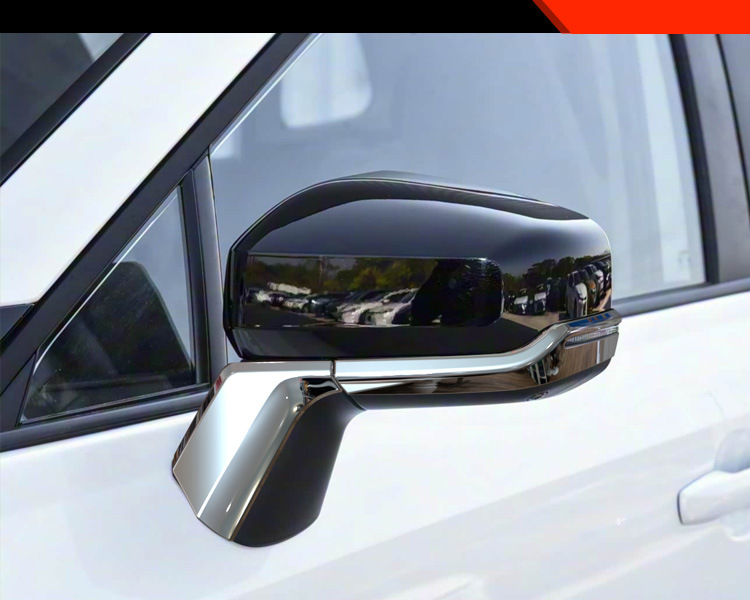 Suitable for 26 Models of Toyota Rav4 Modified Rearview Mirrors, Special Anti-Collision Decorative Bright Strip Car Accessories Stickers