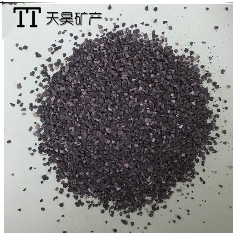 厂家供应配重铁砂 机场跑道大型机械用配重铁砂 体育用品机械配重