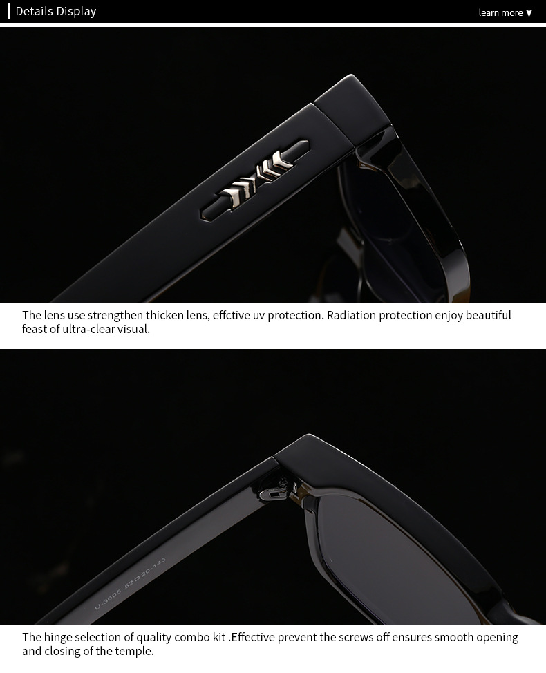 Square Sunglasses For Men Modern Vintage Unisex Eyewear Style_voghion.com