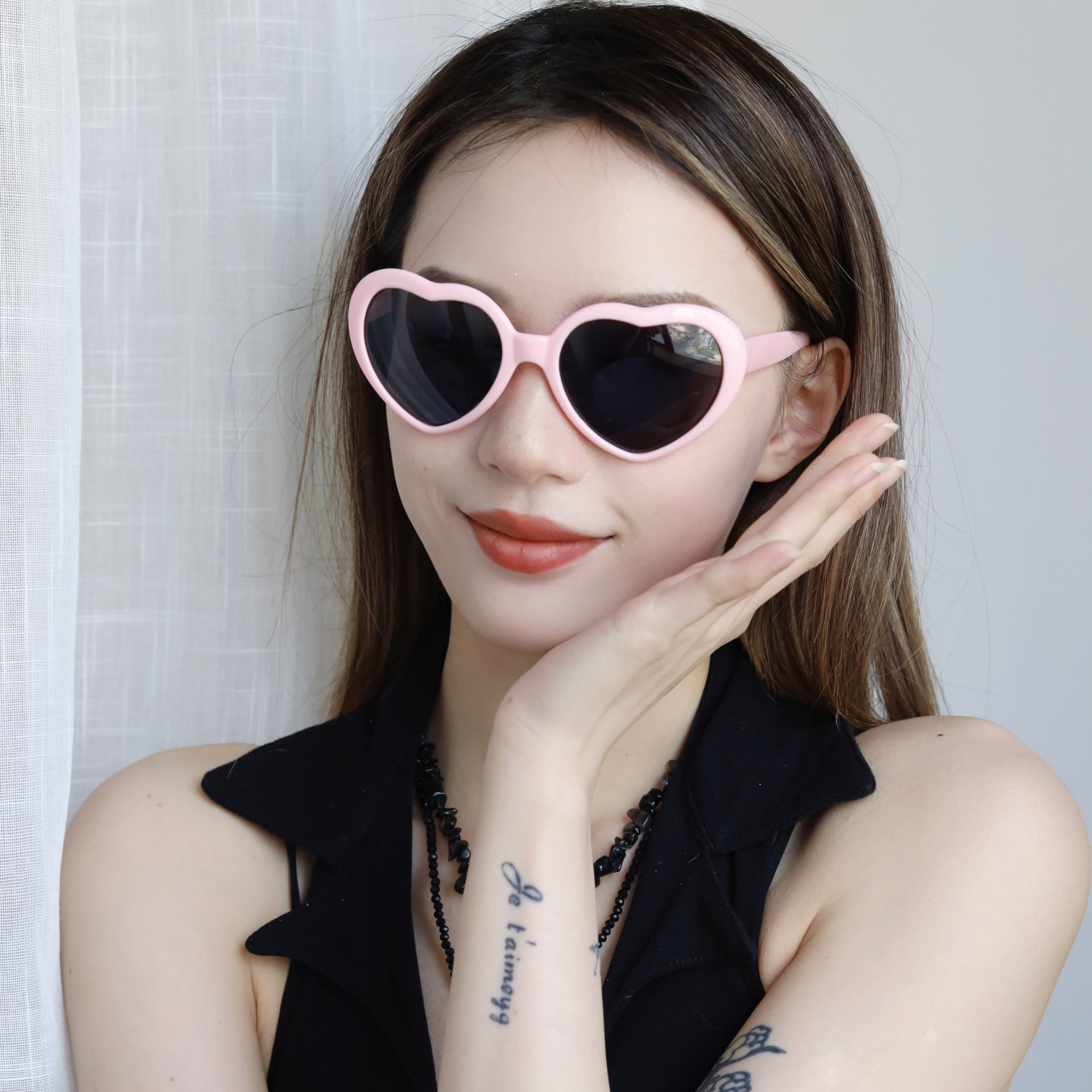 Gafas Decorativas de Corazón para San Valentín de Plástico ABS para Fiestas y Celebraciones