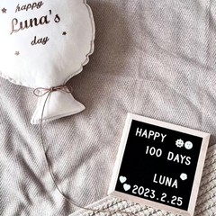 INS wooden felt alphabet spelling board baby 100-day photo props with bracket 340 letters 20 cm