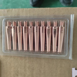 Robot Special Contact Nozzle Gas Shielded Welding Conductive Nozzle TIP Chrome Zirconium Copper Automatic Welding 1.2 Secondary Welding Manipulator