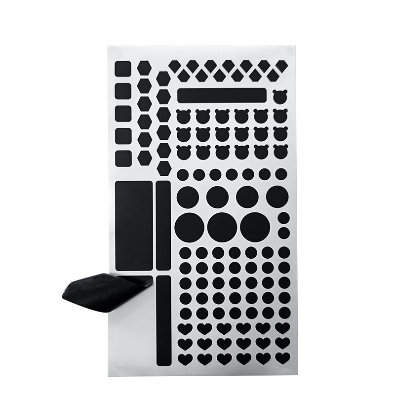 AliExpress popular digital electrónica LED sombreado hoja de aislamiento para mascotas sombreado pegatina fuente de luz extinción sombreado cinta de película