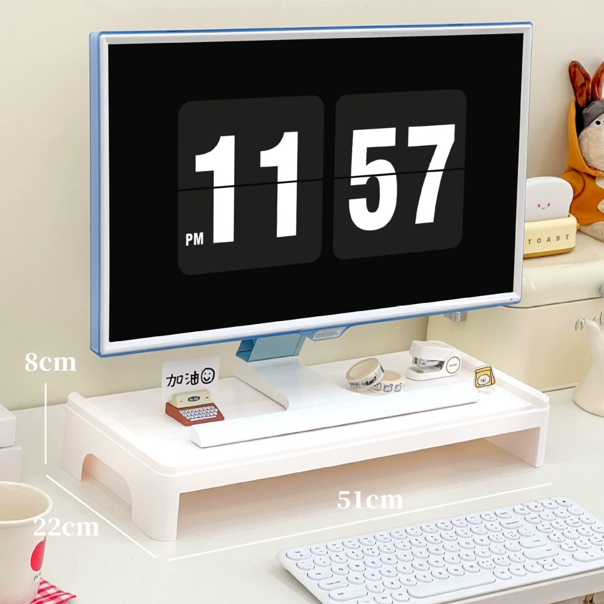 단일 레이어-흰색 [서랍없이]]