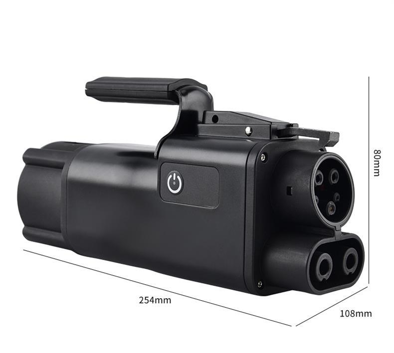 CHA-CCS1 cross-border design charging pile adapter, Japanese standard to American standard, new energy DC adapter