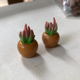 Cactus Green Plant Bulk Toys Dollhouse Accessories