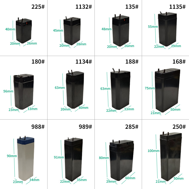 4V铅酸水电池电蚊拍台灯手提灯手电筒电筒风扇剃须刀电池小电瓶