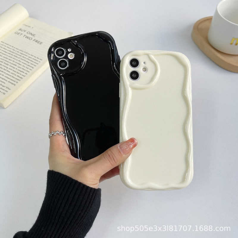 透明新TPUクリームケースはアップル11携帯電話保護カバークリームシンプルスタンド携帯ケースに適している|undefined