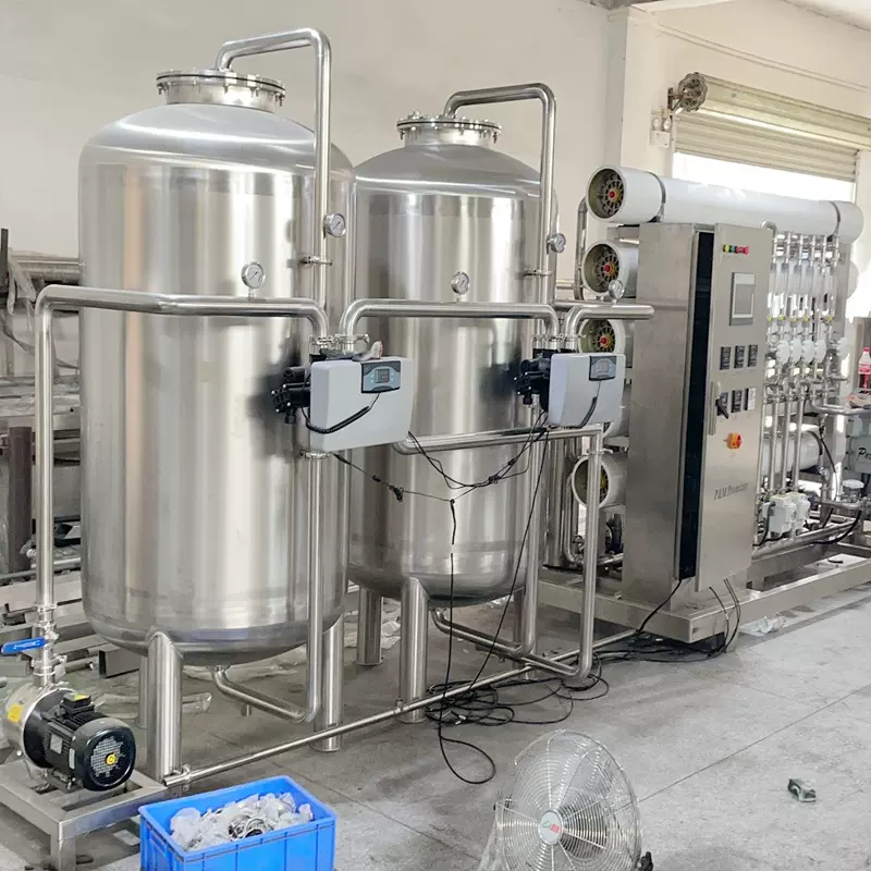 工业去离子水设备厂家纯净水设备生产设备全自动双级反渗透设备