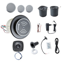 嵌入式家居音箱沙发蓝牙音响配件按压式升降无线充电双USB