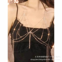 胸链身体链礼服婚纱新娘年会项链肩链腰链配饰性感比基尼配饰沙滩