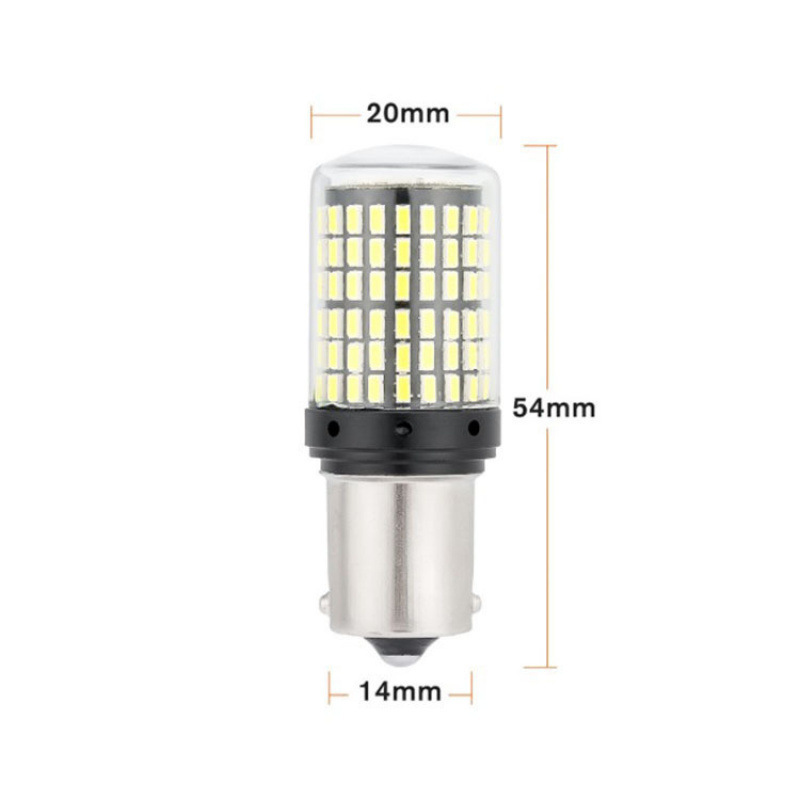 車の LED アンチストロボデコーダウインカー 144SMD 1156 T20 ターンライトハイライトブレーキライトリバースライト|undefined