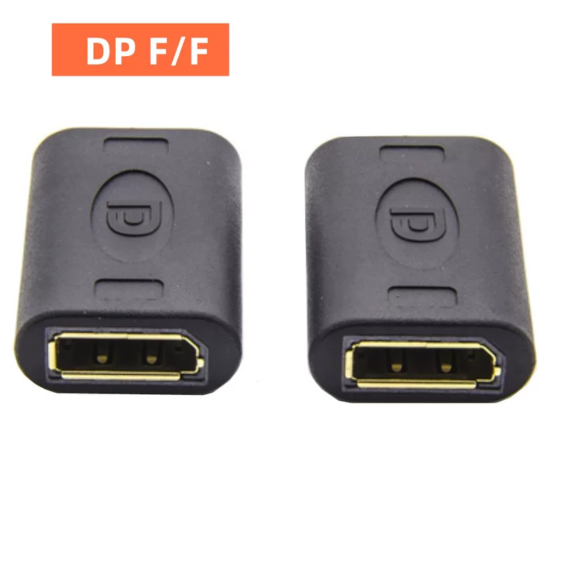Золотая-plated DP Displayport материнская -к голове Матери прямой голов DP двойной материн HD переход головы 60Гц