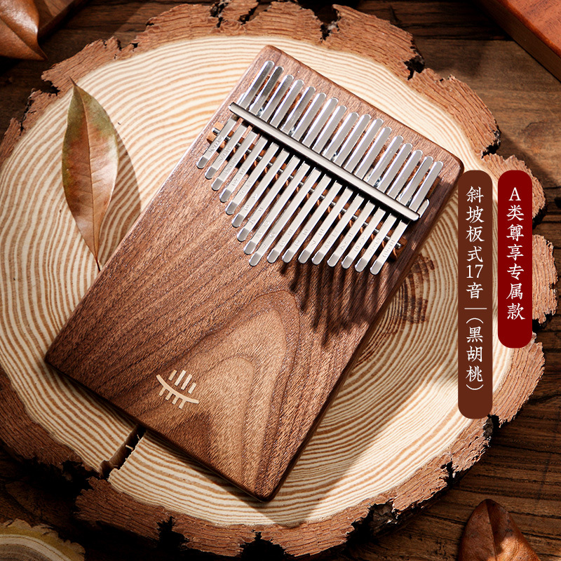 Kalimba đàn piano ngón tay cái Kalimba có lỗ đáy 17/21 âm di động