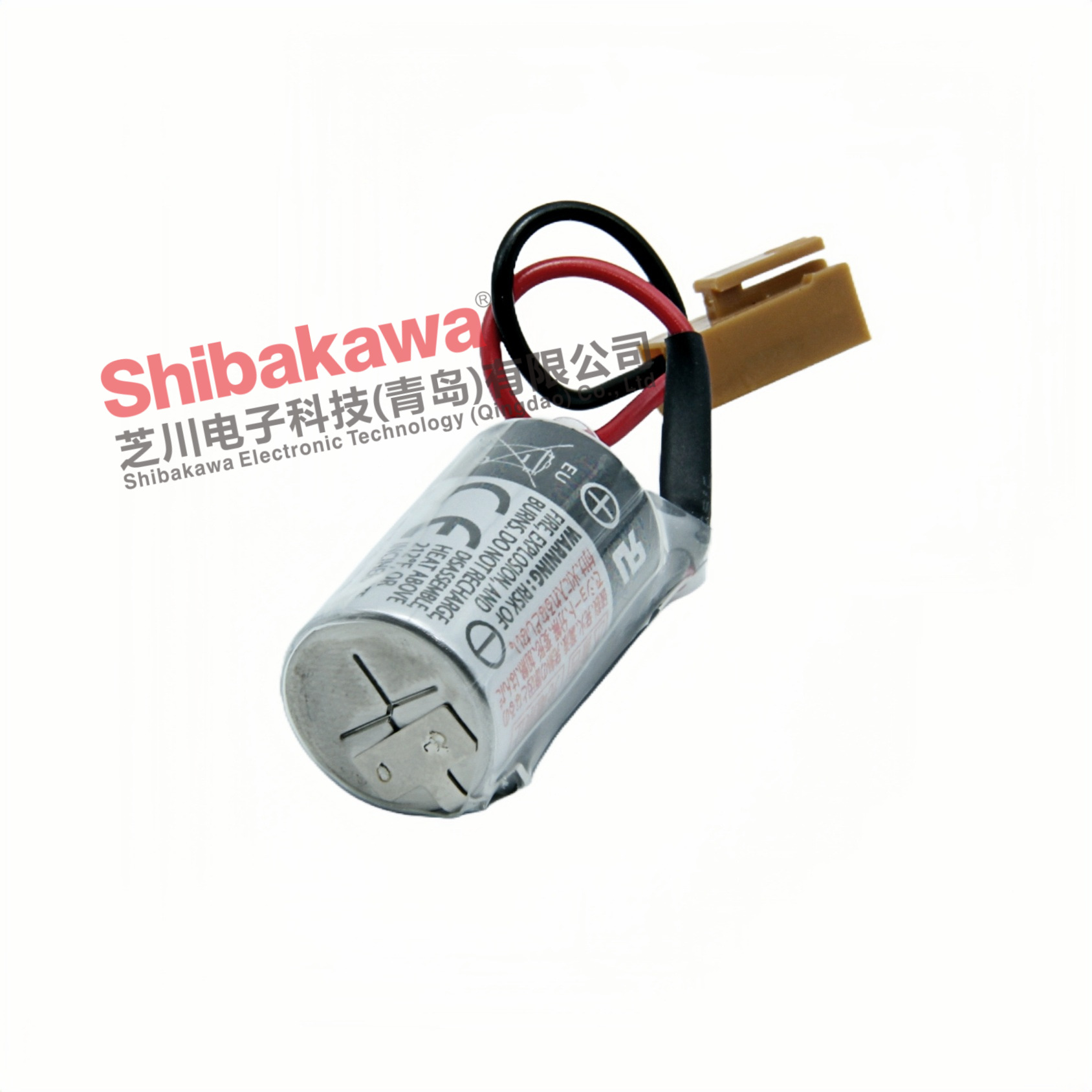 Toshiba 东芝 ER3V/3.6V  伺服 控制系统 用锂电池 带插头 全原装