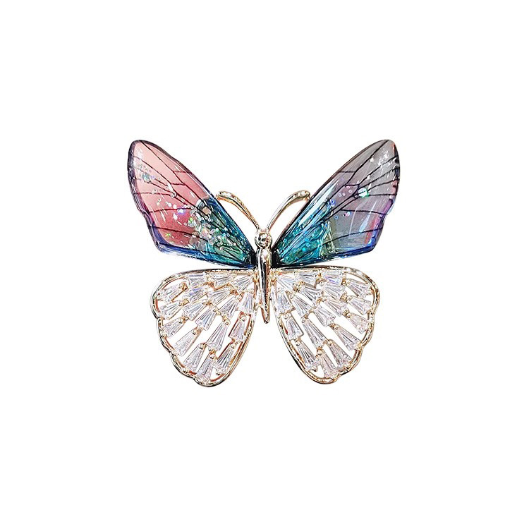 Exquisite Butterfly Brooch For Women Elegant Suit Accessory_voghion.com