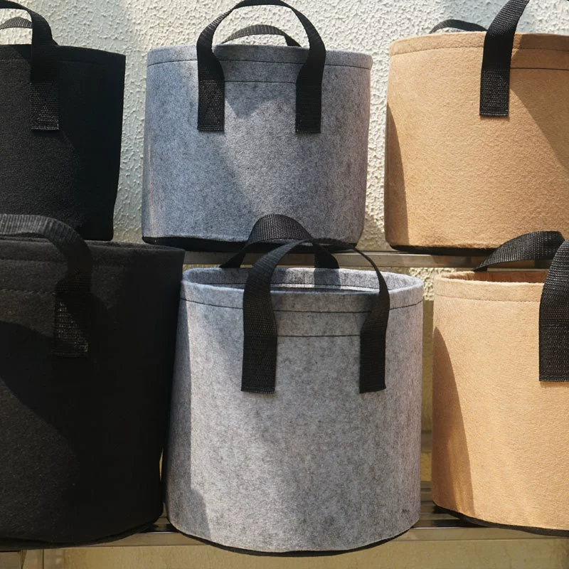 Толстый цветочный горшок Нетканый мешок для рассады мешок для питания