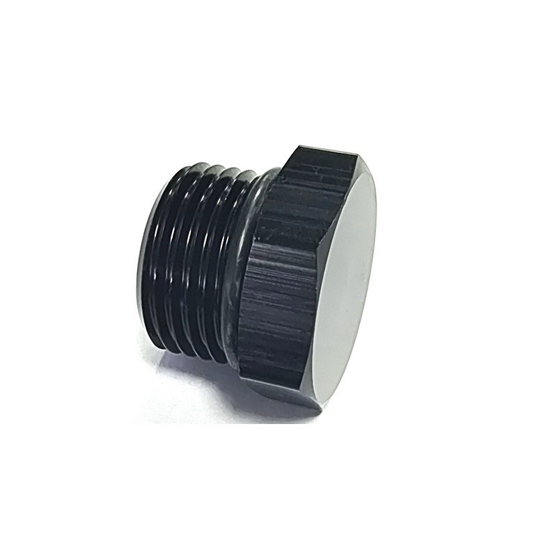 Adaptador de Filtro de Combustible Roscado AN8 para Piezas de Automóviles, Conector de Conversión con Enchufe Hexagonal y Junta Tórica