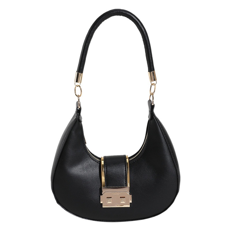 Bolso de hombro de cercanías simple bolso de las axilas retro de las mujeres 2023 nicho de otoño nuevo bolso de mensajero del color del caramelo bolsas