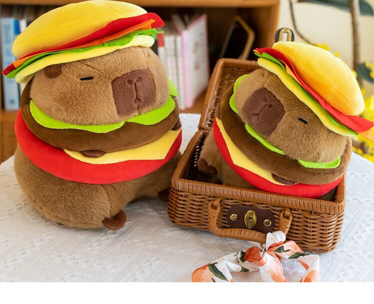 832g Weight Stuffed Animals & Plush Toys Toys Type 1 Piece Quantity PP cotton Material Capybara Pattern Children Unisex Gender Cute Style Children Unisex Capybara PP Cotton Stuffed Animals & Plush Toys 无