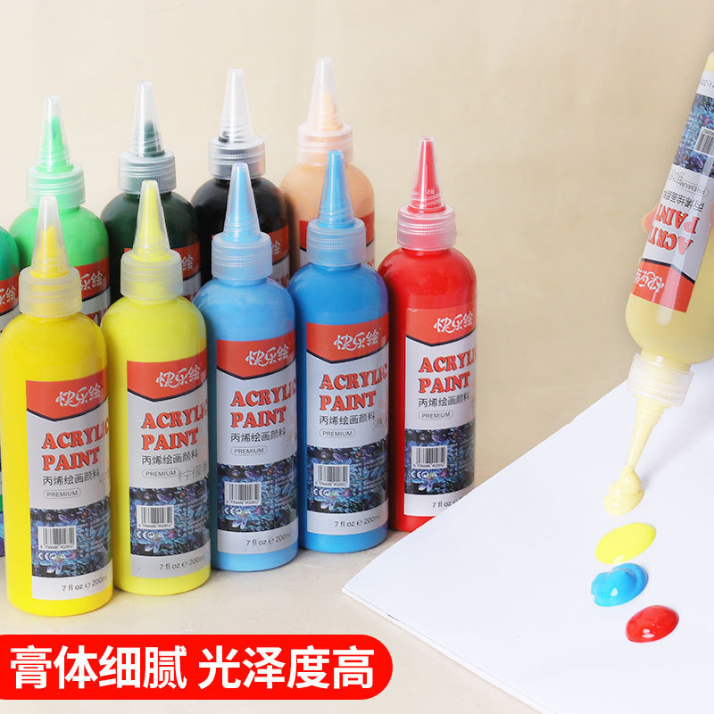 アクリル絵具卸売 ボトル入りアクリル絵具 33色 絵画 カラーペイント グラフィティ DIY 手描き 壁画 アクリル絵具|undefined
