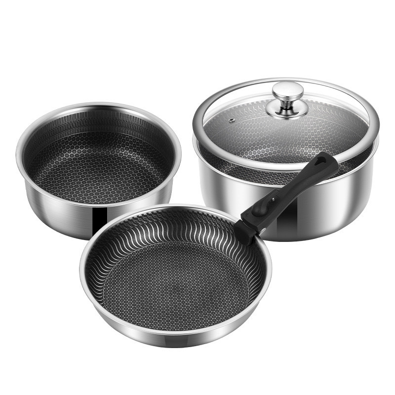 Travel handheld removable set stainless steel, tableware