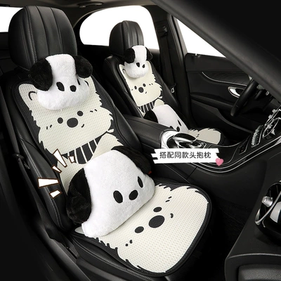 Car seat cushion for all seasons, goddess-style seat pad, summer breathable and ventilated seat cover, high-end non-slip new seat cover
