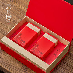 新款二兩半斤裝茶葉罐鐵罐禮盒通用紅茶綠茶茶葉包裝盒廠家