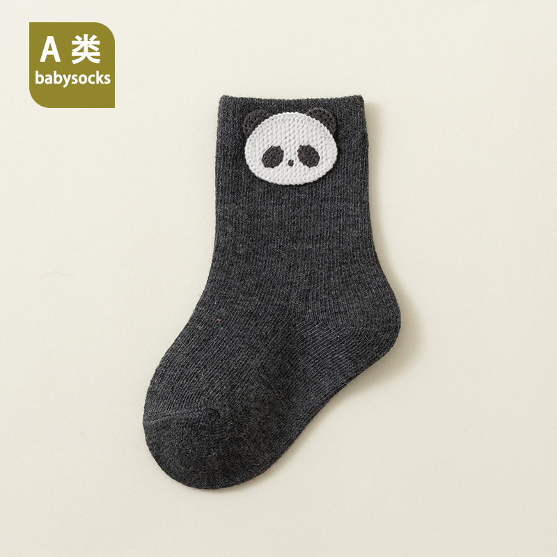 Calcetines de Algodón para Recién Nacidos Algodón Transpirable, Absorbente de Sudor para Recién Nacidos image 6