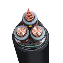 竹海YJV纯铜电力电缆YJV22铠装动力电缆线厂家 国标现货3+1/3+2芯
