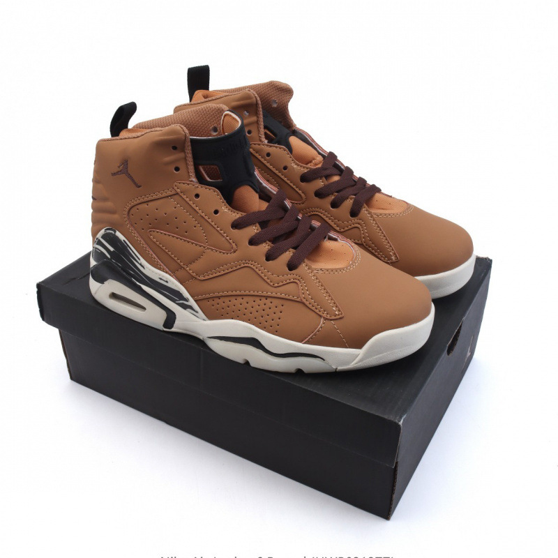 Comercio exterior J puro original Pumpman MVP zapatos de baloncesto para hombres zapatos deportivos casuales para mujeres AJ6 con suela gruesa almohadilla de aire zapatos de moda