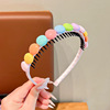 Children's cartoon hair accessory, scalloped non-slip cute headband