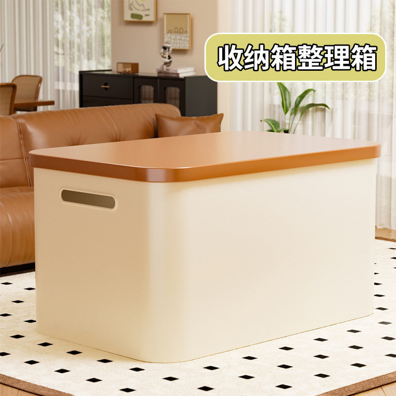 Miscellaneous Storage Box with Lid Household Snack Toy Desktop Storage Box Kitchen Cabinet Plastic Storage Box Storage Box