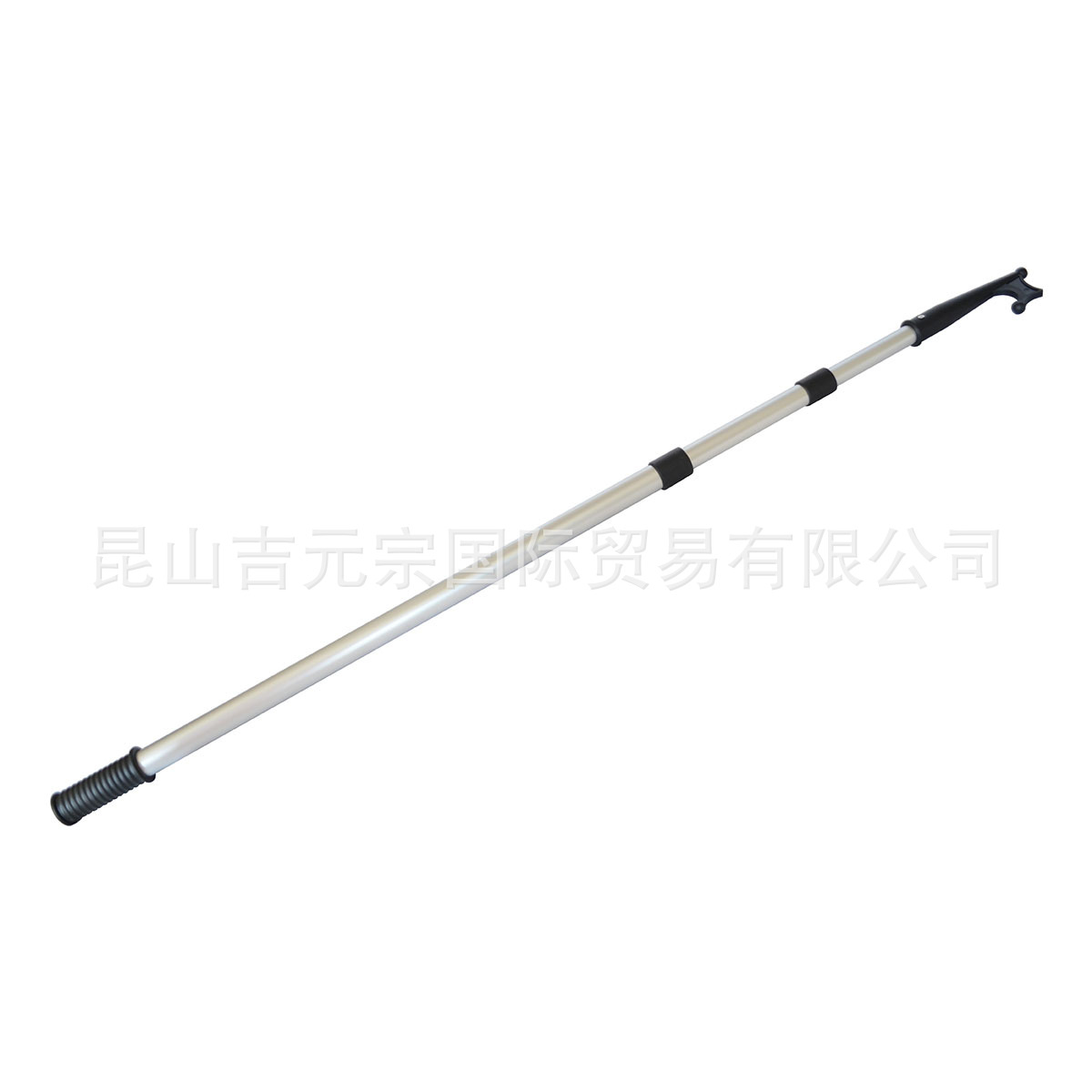 3节铝制伸缩打捞钩救生钩抓物钩靠岸钩游艇船用五金配件