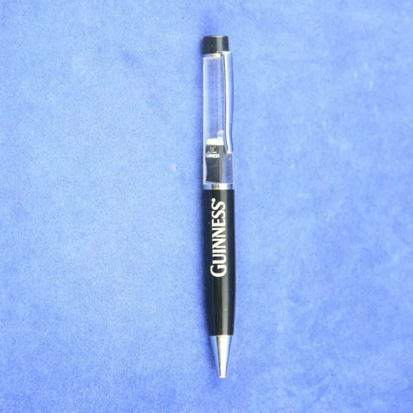 [Jiangxin pen industry] oil pen containing dolphin animal floating object oil ballpoint pen high-end funny pen