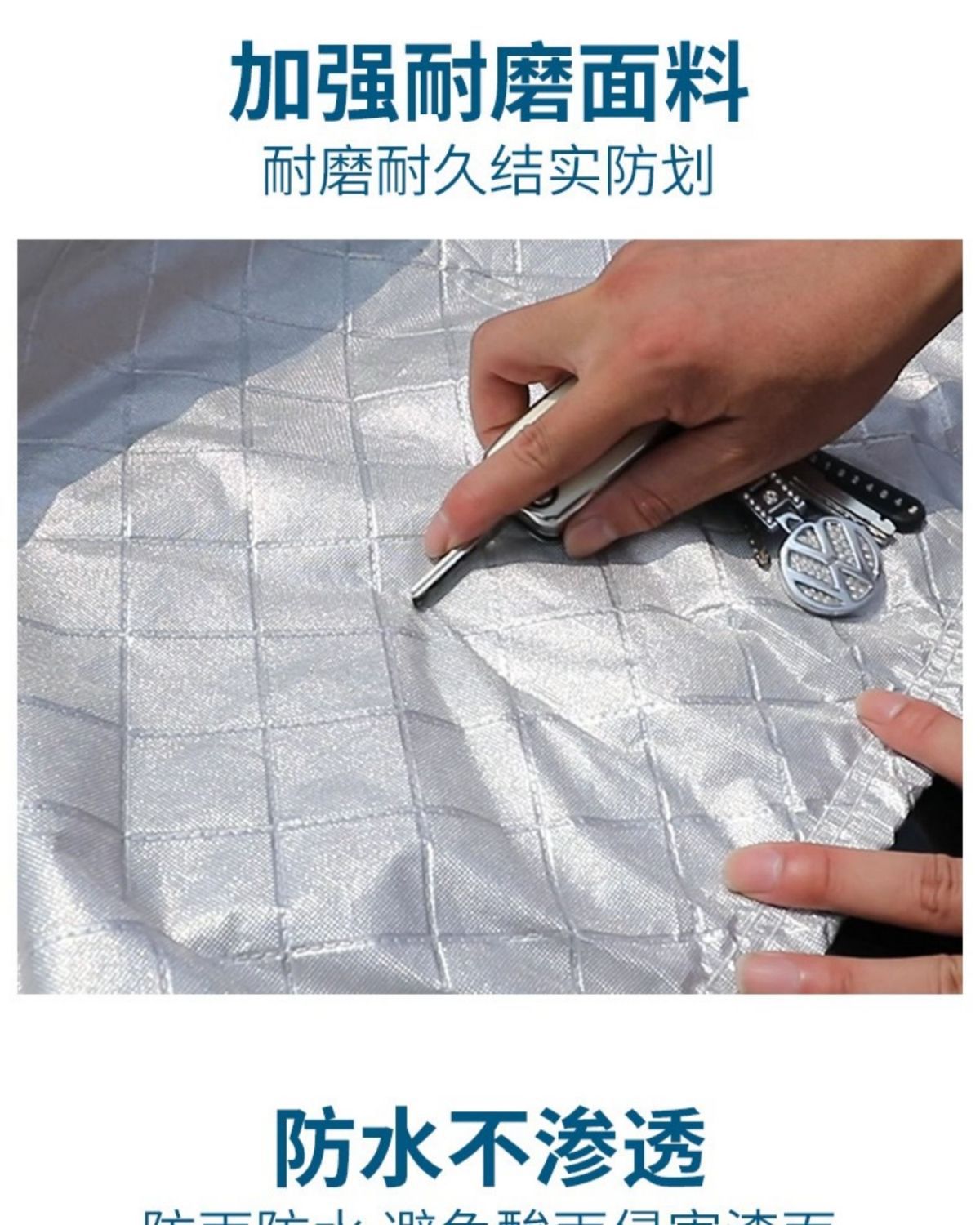 Car Snow Cover Suitable for 24 Models of Toyota Wildlander/Luxury Plus, Special Thickened Suv Sun Protection and Snow Frost Cover