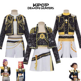 跨境韩流女团K-POP猎魔女团cos服鲁米米拉佐依打歌服cosplay服装