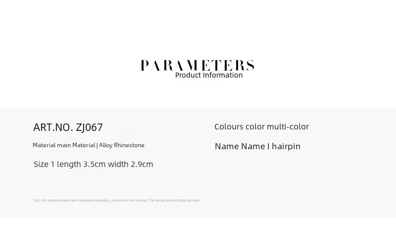 Fermaglio per capelli farfalla con strass stile coreano elegante_voghion.com