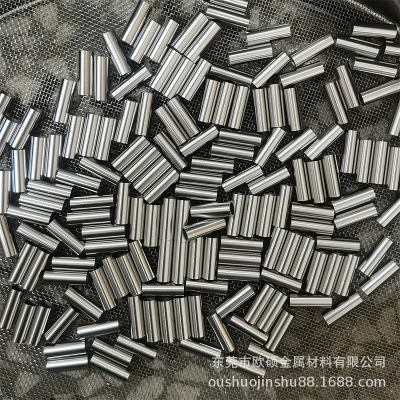 304不锈钢毛细管金属套管定尺切割可倒角锐角倒钝去毛刺打孔开槽