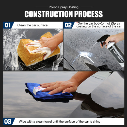 Automotive supplies nano-coated graphene coating agent car paint crystal sealing glaze paint spray coating wax car wax